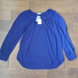 Pleione women's purple blouse